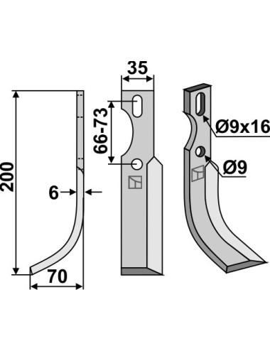 Couteau universel, modèle...