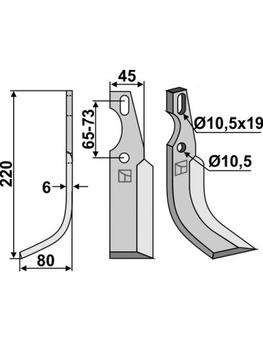 Couteau universel, modèle...