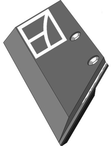 Soc partie arrière renforcé 11x150 SB45P R - droite