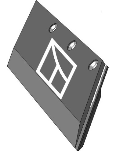 Soc partie arrière renforcé 11x150 SB56P R - droite
