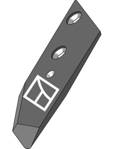Pointe de soc B2S R - 12mm - droite