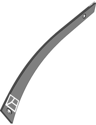 Lame claire-voie CS40 L - gauche