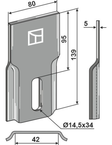 Racloir pour rouleaux packer