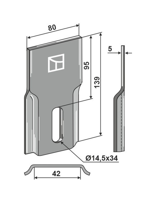 Racloir pour rouleaux packer