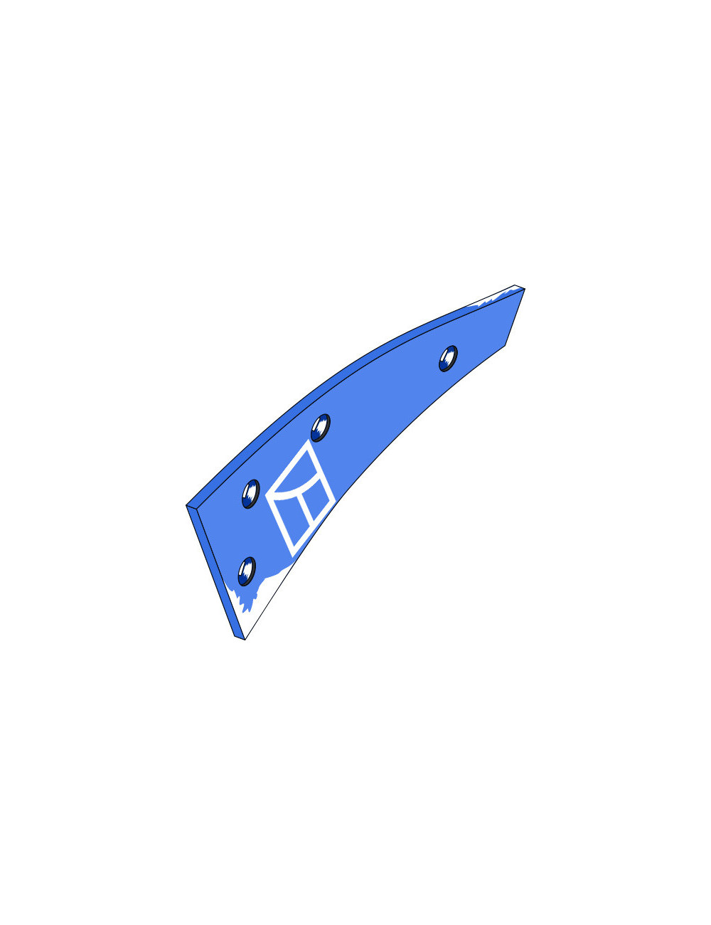 Lame claire-voie SRP328PL1 - gauche