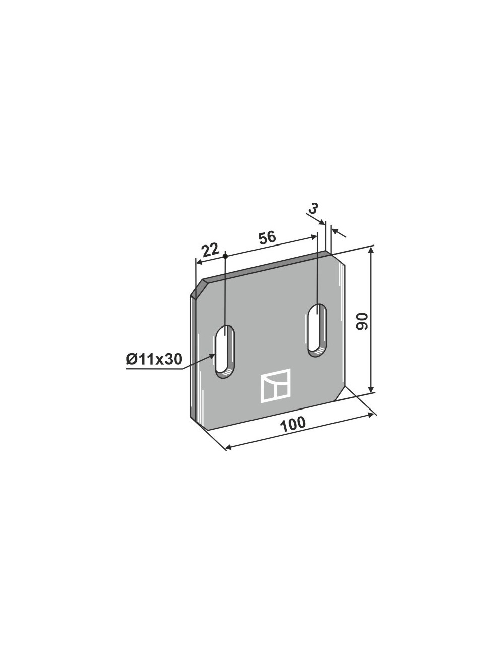 Racloir pour rouleaux packer