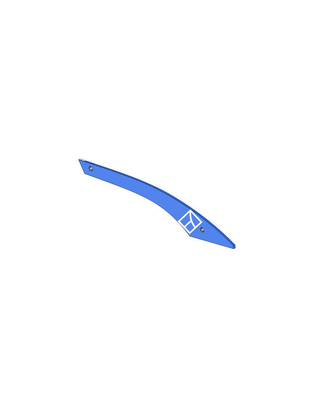 Lame claire-voie SRP236OB4 - droite