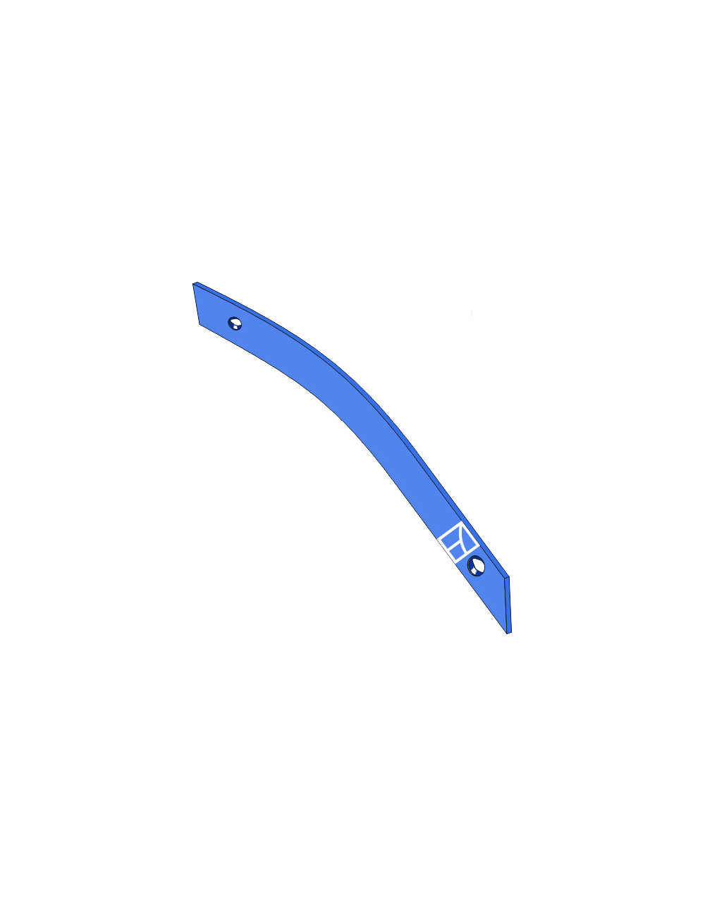 Lame claire-voie SRP330W2 - droite