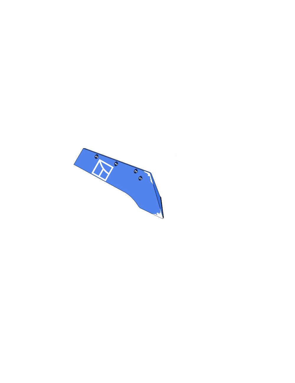 Soc standard renforcé SSP351WP - droite