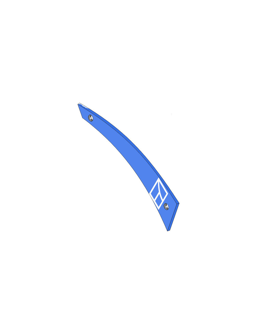 Lame claire-voie SRP358R2 - droite