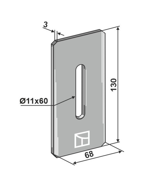 Racloir pour rouleaux packer