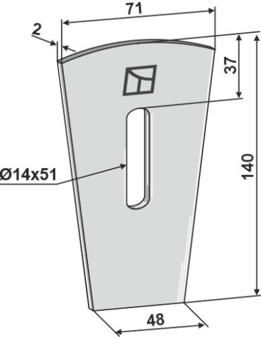 Racloir pour rouleaux packer