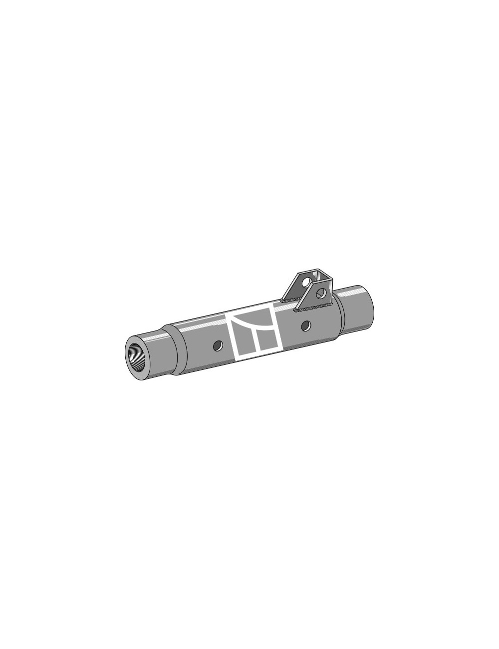 Tube 400mm 1 3/4"