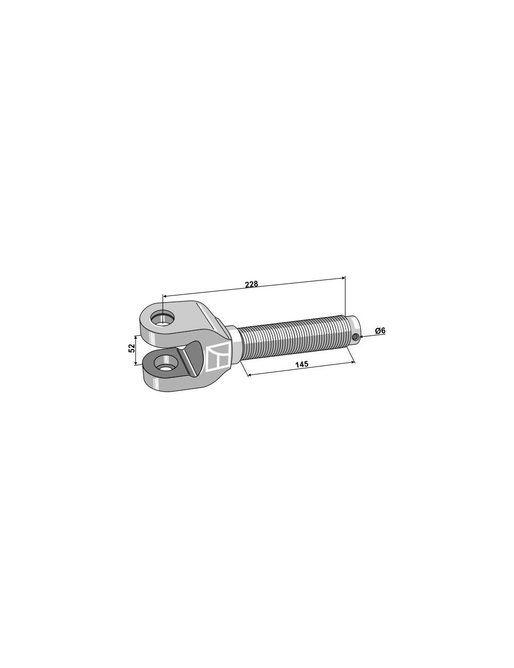 Fourche 1.3/4"