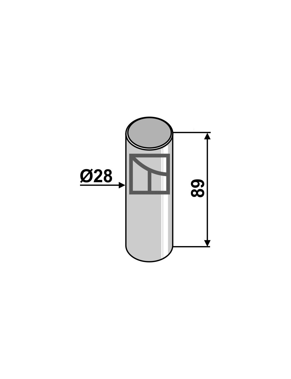 Piton Ø28