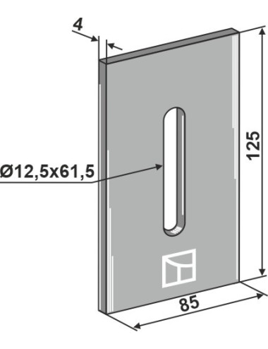 Racloir pour rouleaux packer