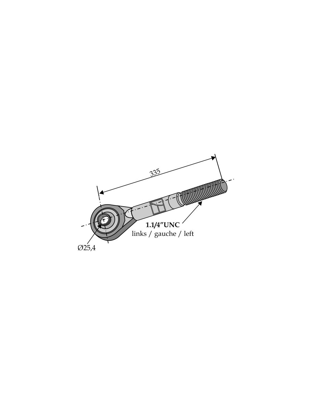 Articulation gauche