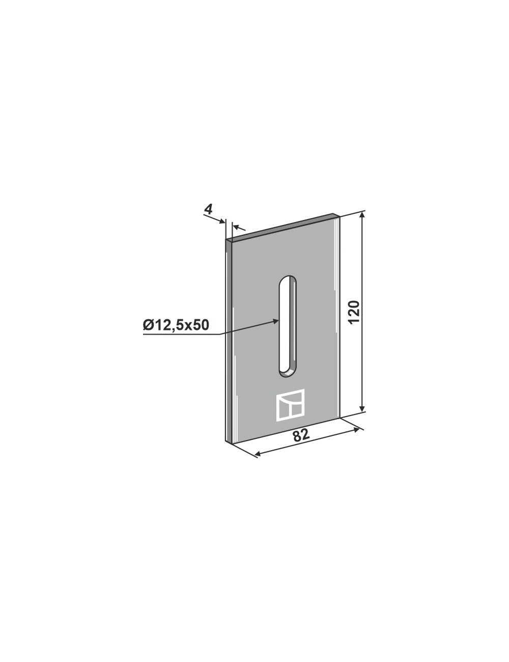 Racloir pour rouleaux packer