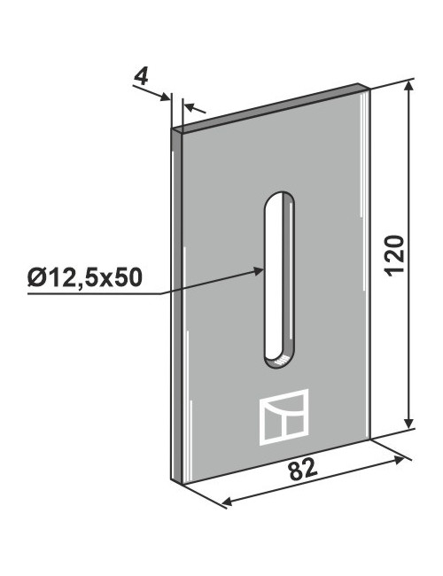 Racloir pour rouleaux packer