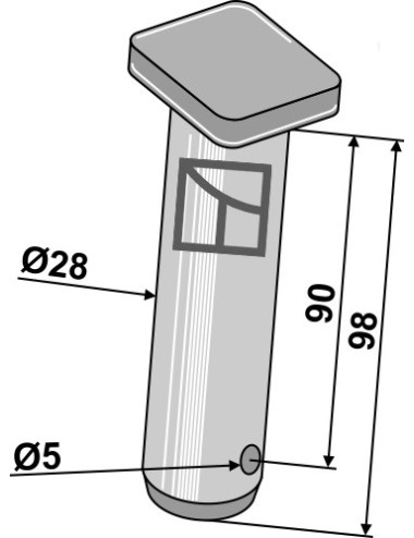 Piton Ø28