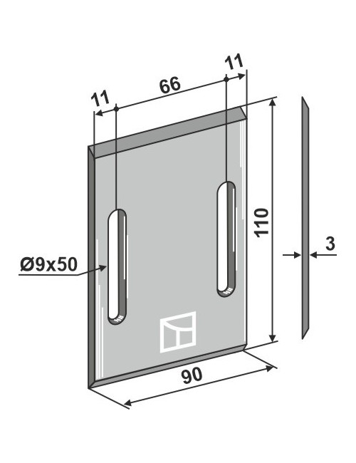 Racloir pour rouleaux packer