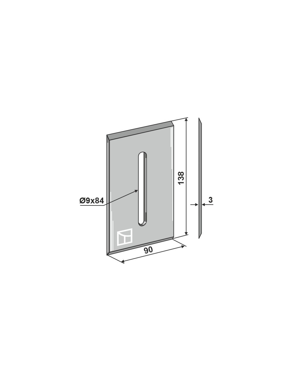 Racloir pour rouleaux packer