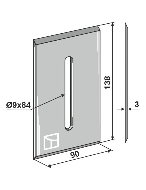 Racloir pour rouleaux packer