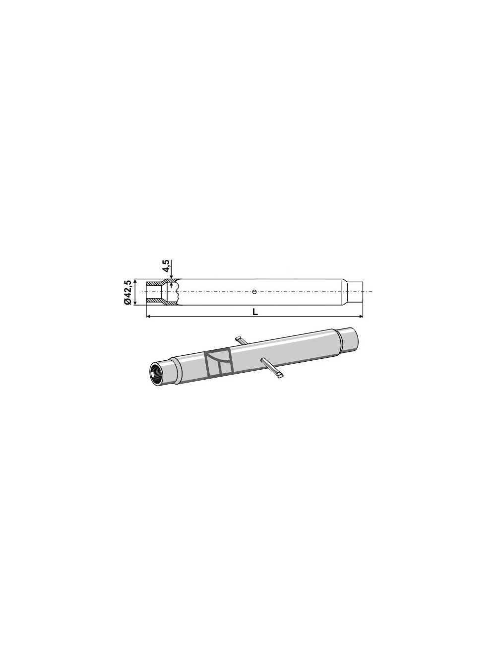 Tube M 27 x 3