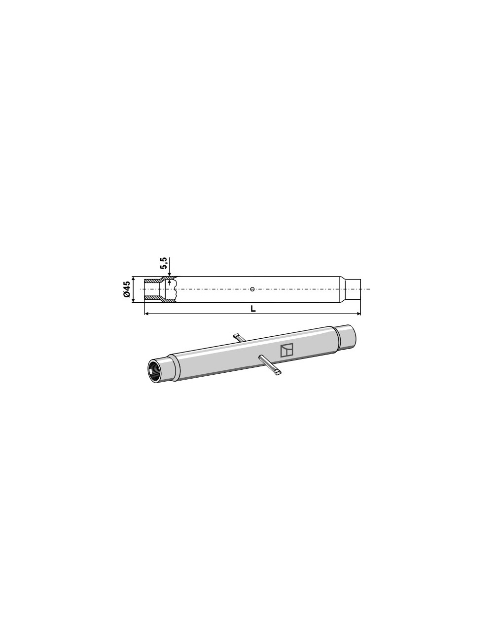 Tube M 30 x 3,5