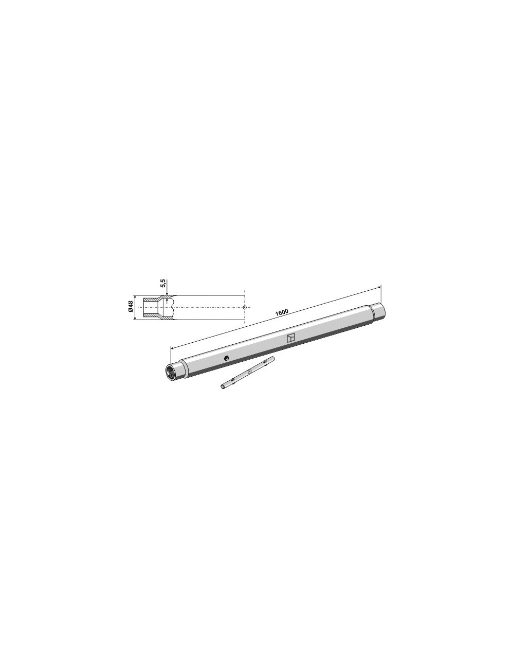 Tube M 30 x 3,5