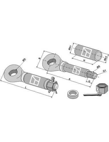 Anneau d'attelage (contrôle technique (RFA ))