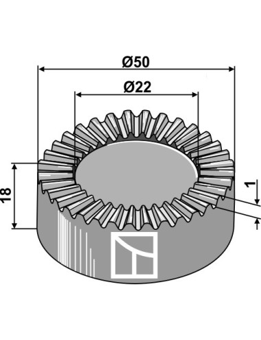 Disque de réglage