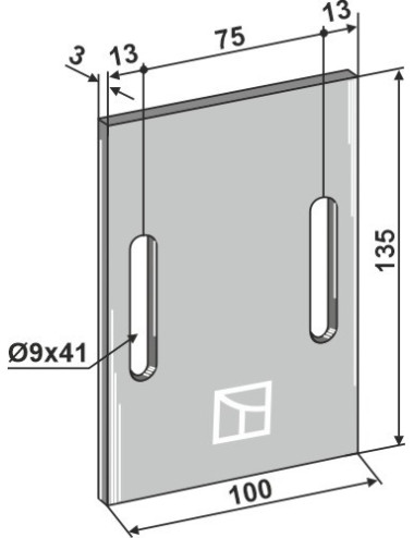 Racloir pour rouleaux packer