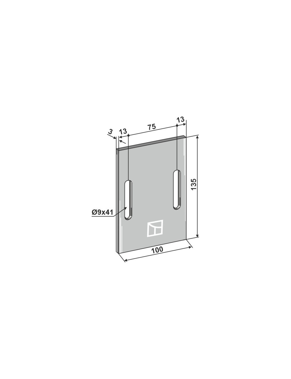 Racloir pour rouleaux packer