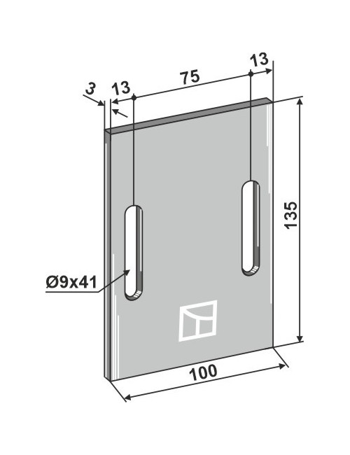 Racloir pour rouleaux packer