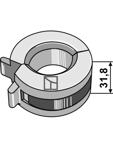 Hydro-clip 31,8