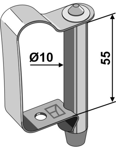 Boulon d'assemblage à ressort