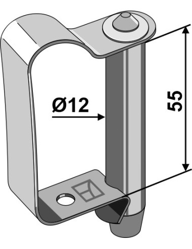 Boulon d'assemblage à ressort