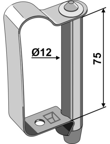 Boulon d'assemblage à ressort