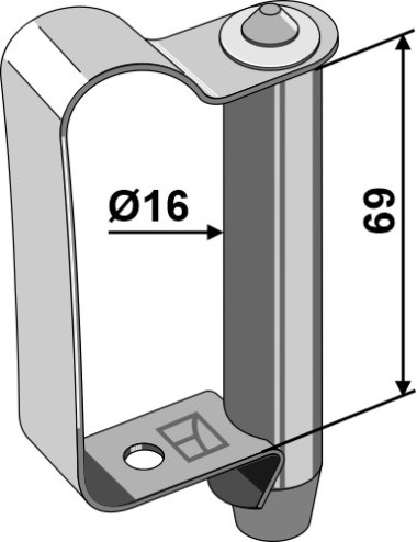 Boulon d'assemblage à ressort