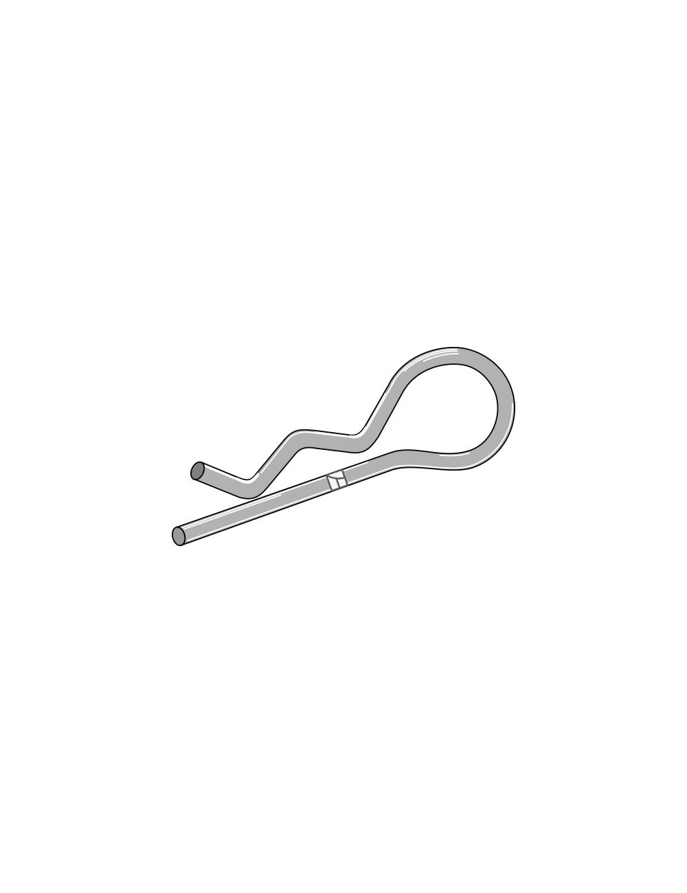Goupille Beta simple spire