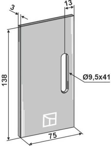 Racloir pour rouleaux packer