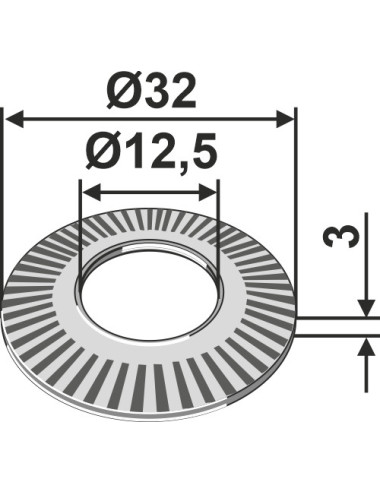 Rondelle de blocage...