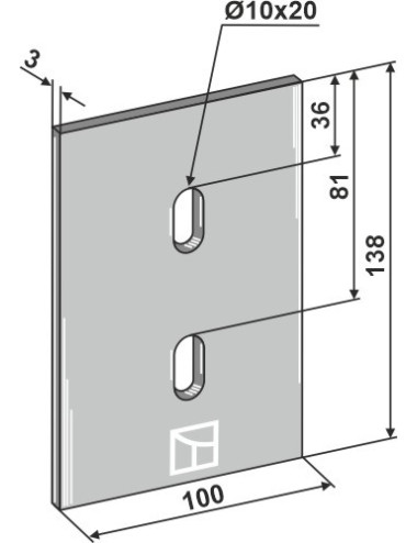 Racloir pour rouleaux packer