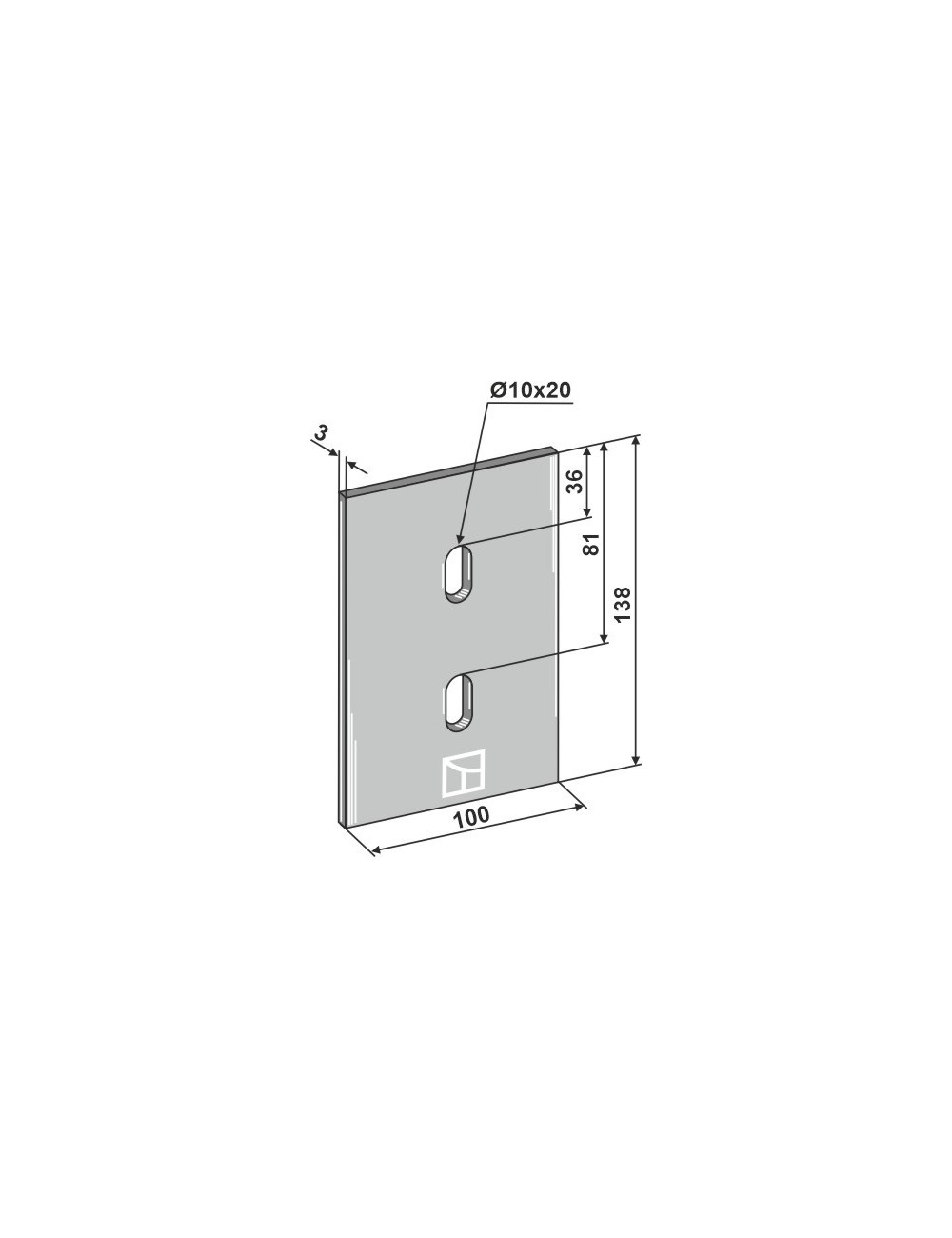 Racloir pour rouleaux packer