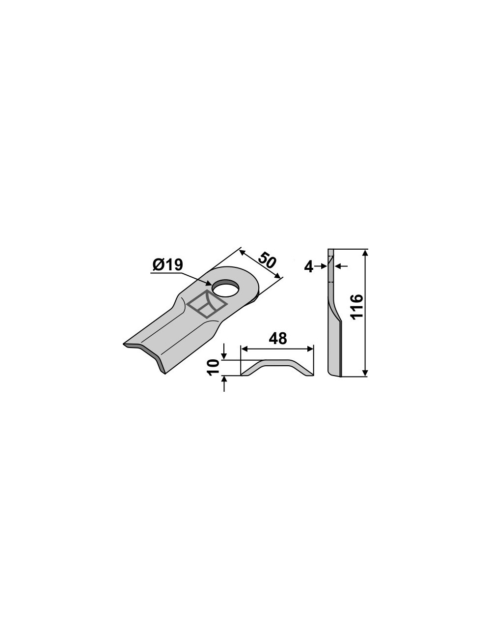 Couteau rotatif