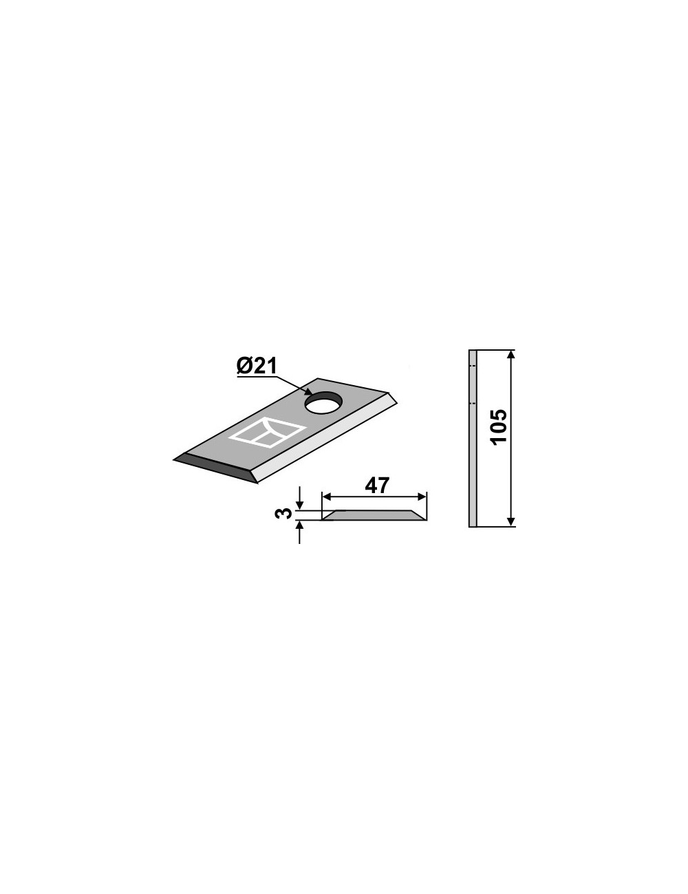 Couteau rotatif