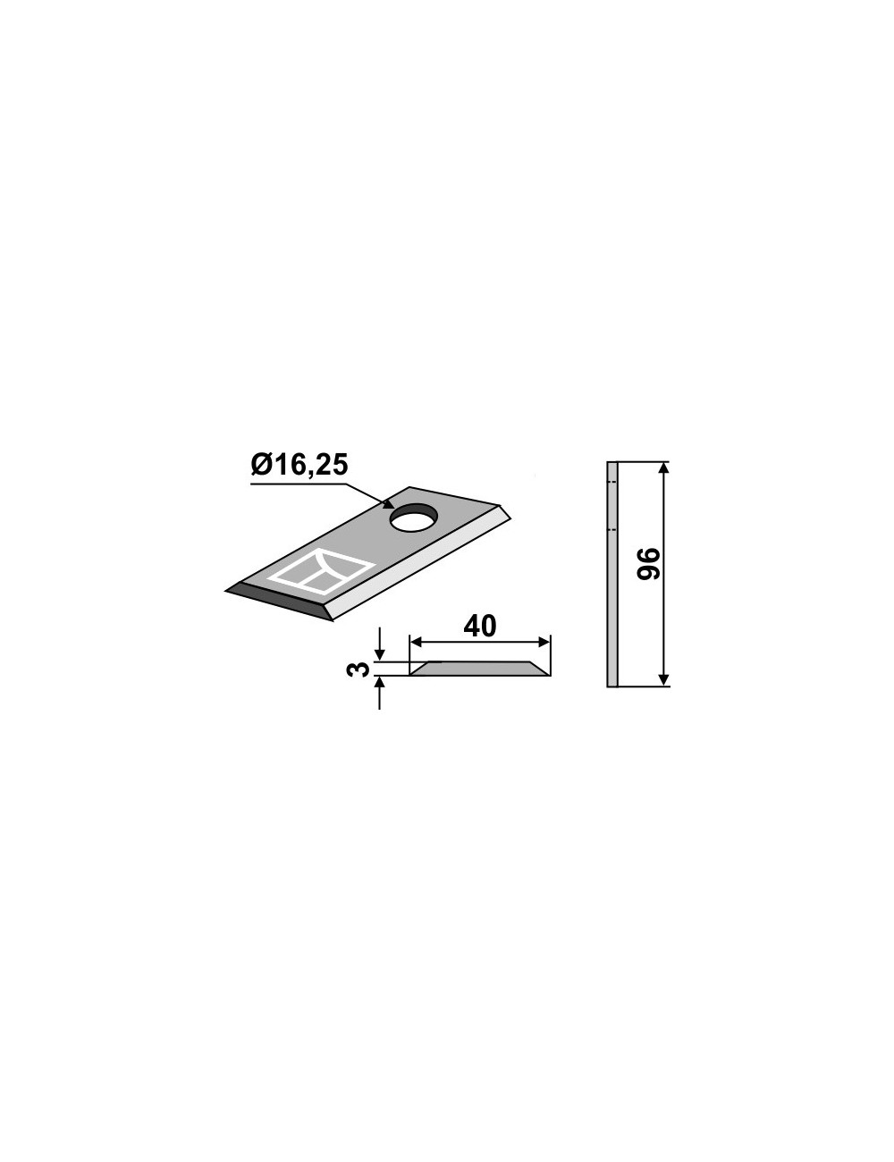 Couteau rotatif
