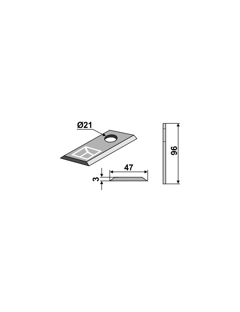 Couteau rotatif