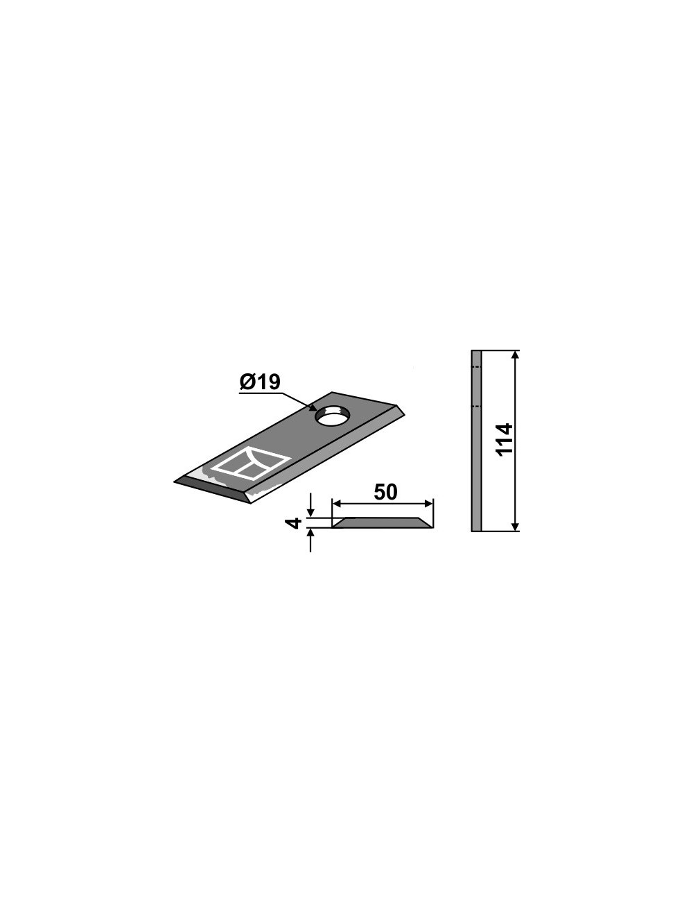 Couteau rotatif